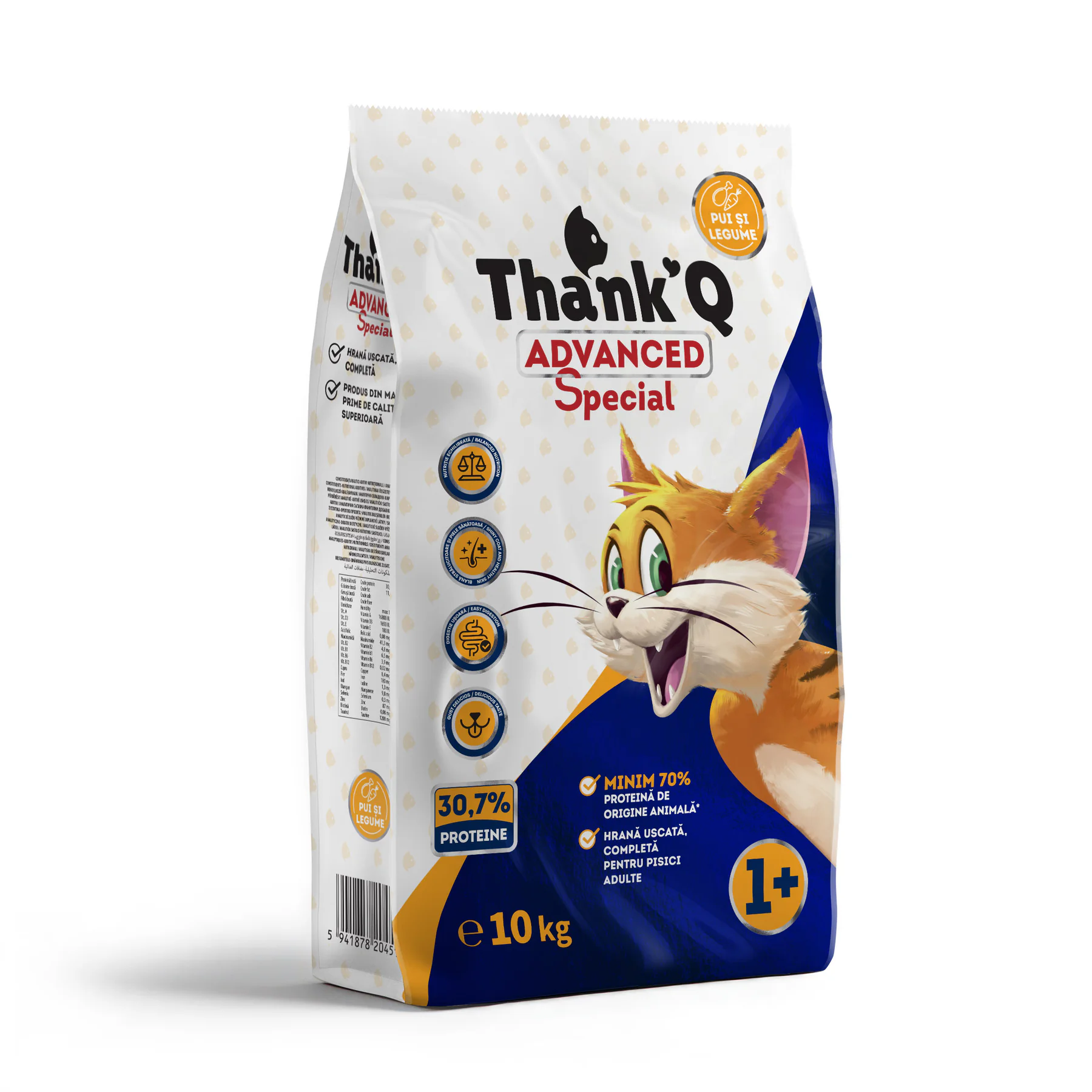 Thank’Q CAT ADVANCED SPECIAL CHICKEN sucha karma dla kotów 10 kg