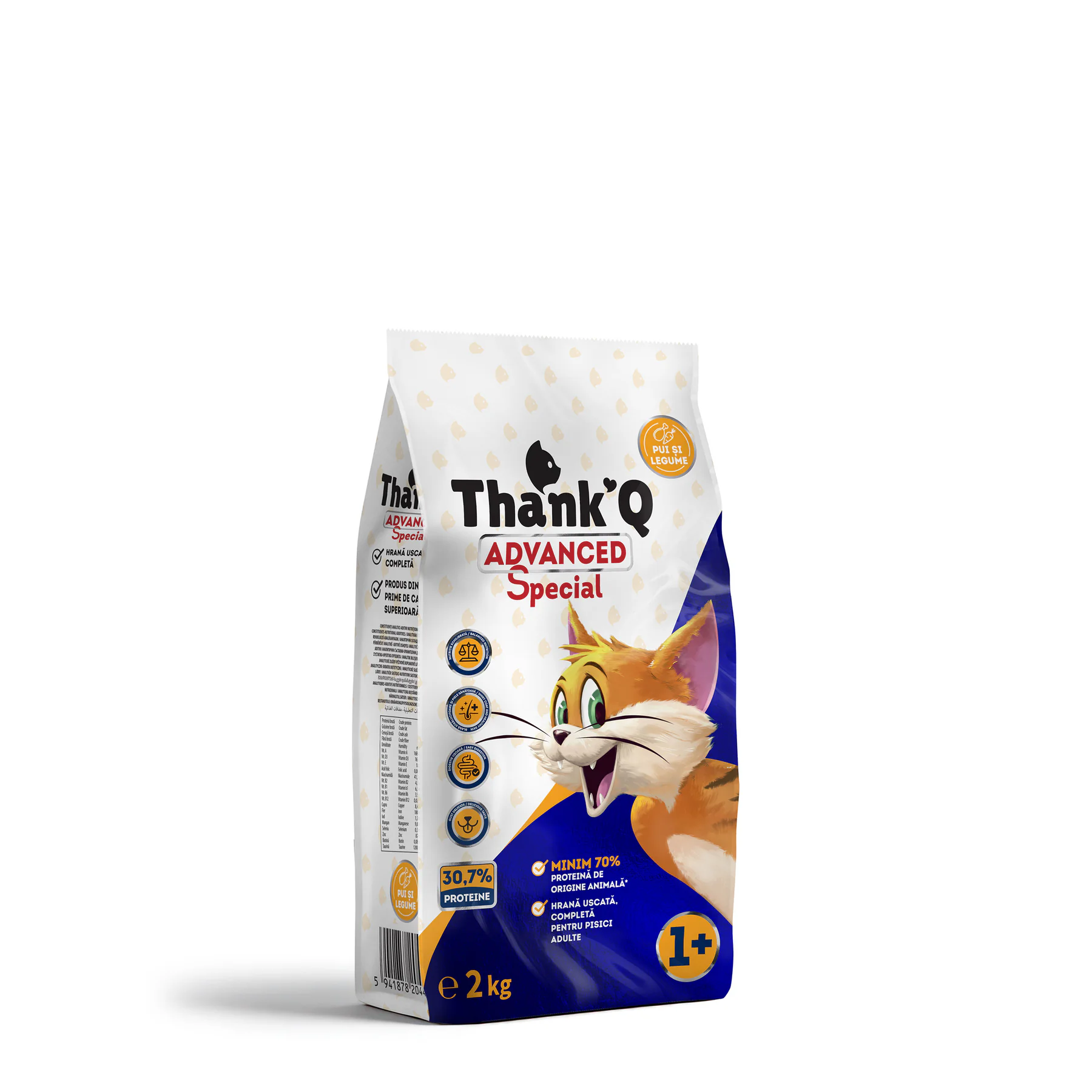 Thank’Q CAT ADVANCED SPECIAL CHICKEN sucha karma dla kotów 2 kg