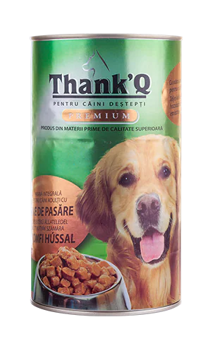 Thank’Q z kurczakiem w puszce 1240g
